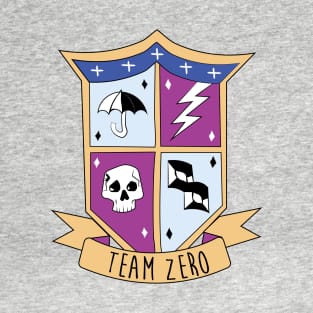 team zero the umbrella academy crest T-Shirt